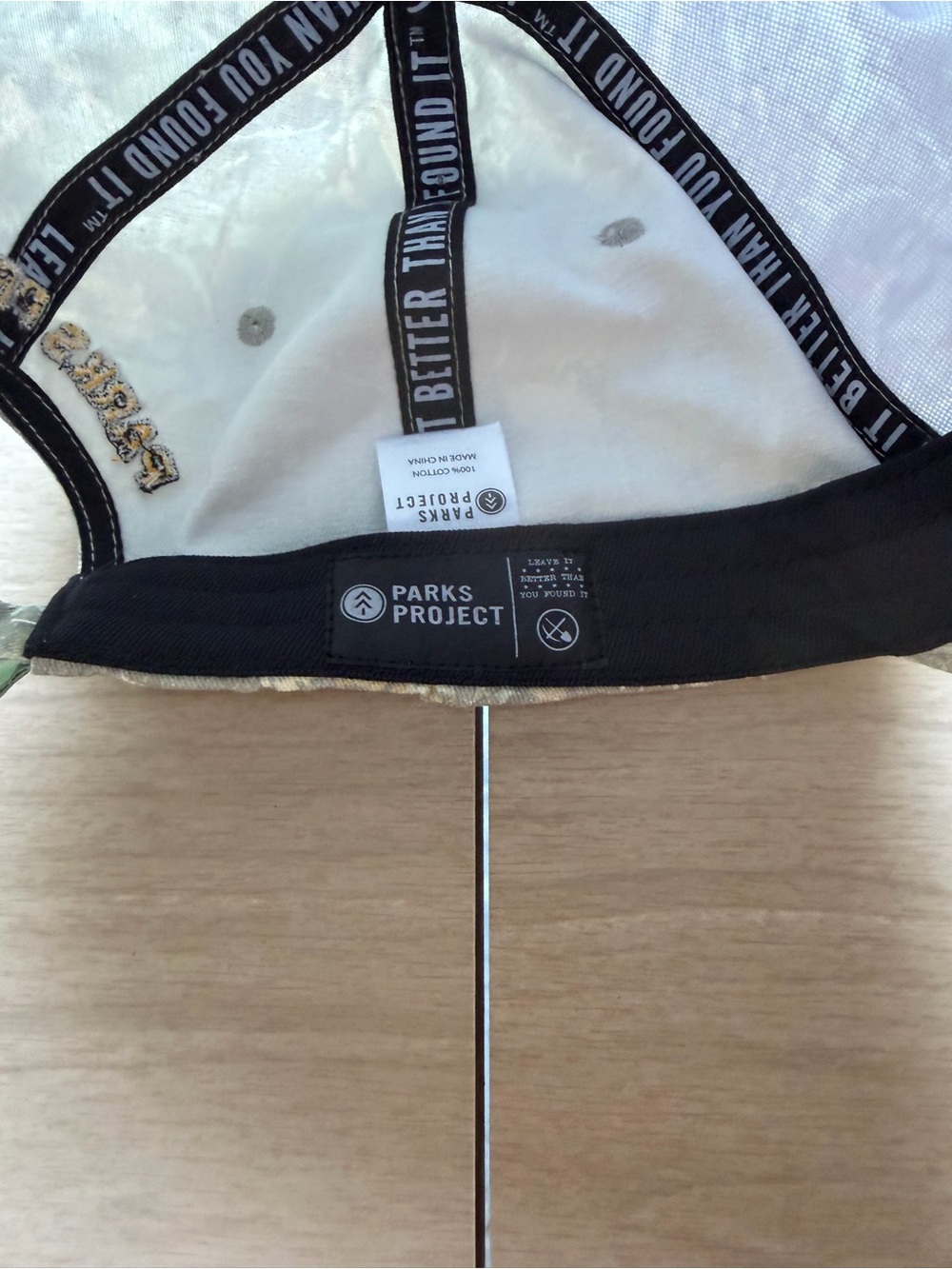 Parks Project Unisex Camo “Defend the Parks” Hat - Picture 3 of 3